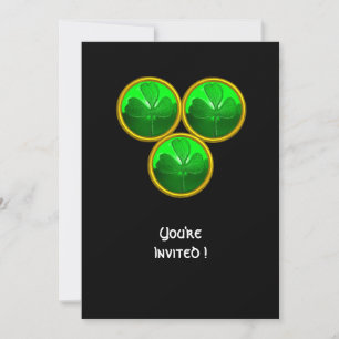 INVITATION FÊTE DE LA SAINT-PATRICK TRINITÉ DU TRÈFLE