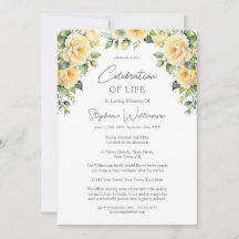 Fête de la vie 4 Photo Funérailles de Rose Jaune