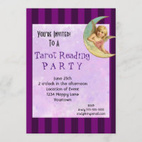 Fête de Lecture de Tarot de l'Ange Vintage