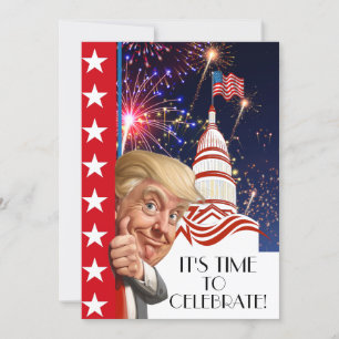 Invitation Fête de l'élection présidentielle