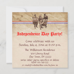 Invitation Fête de l'Indépendance