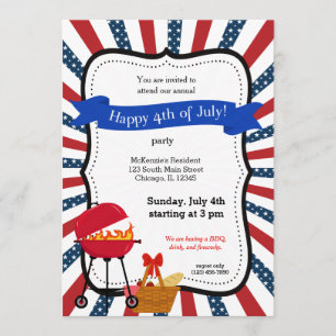 Invitation Fête de l'Indépendance BQ