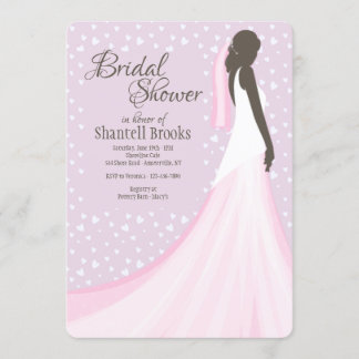 Invitation Fête de l'mariée Ebony Bride