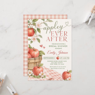 Invitation Fête de mariage Appley EVER AFTER