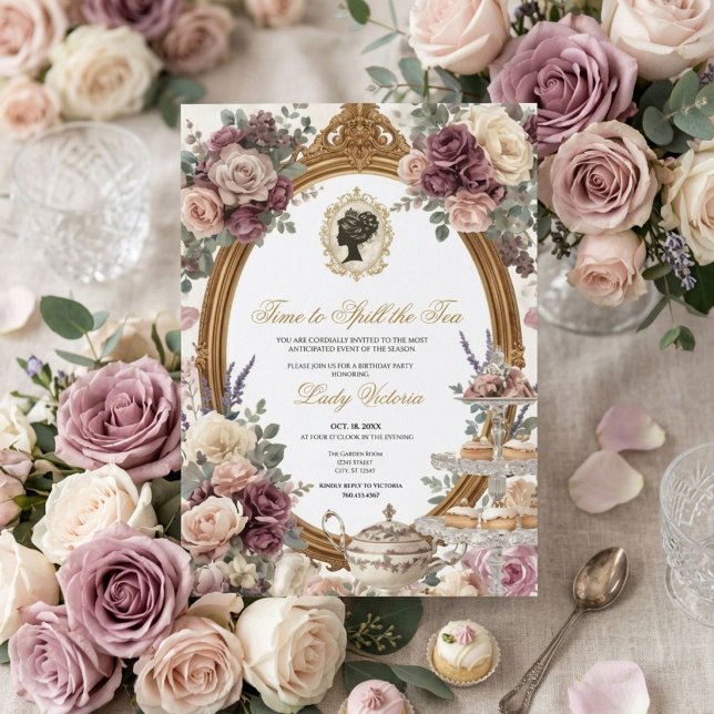 Invitation Fête de mariage automnale : C'est l'heure de dévoi (Créateur téléchargé)