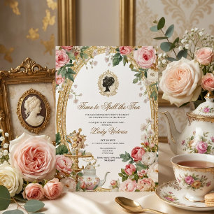 Invitation Fête de mariage automnale : l'heure de dévoiler le