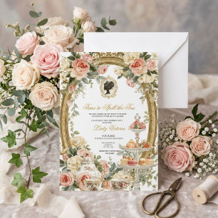 Invitation Fête de mariage automnale : l'heure de dévoiler le