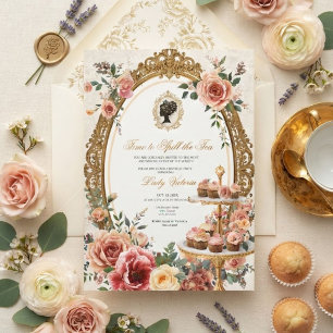 Invitation Fête de mariage automnale : l'heure de dévoiler le