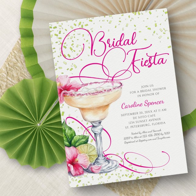 Invitation Fête de mariage avec Margarita (Créateur téléchargé)