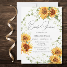 Fête de mariage champêtre avec tournesols et verdu