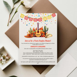Invitation Fête de mariage champêtre pour couples