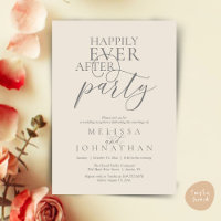 Fête de Mariage Élégante et Moderne, « Joyeux Pour