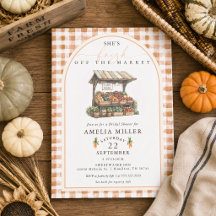 Fête de Mariage Gingham d'Automne Fraîche du March