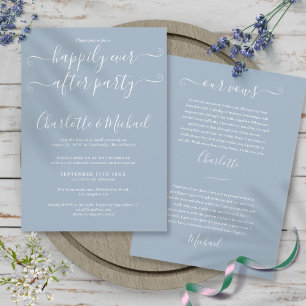 Invitation Fête de mariage pour toujours heureux Vœux de mari