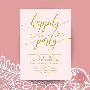 Invitation Fête de Mariage Pour Toujours, Réception de Mariag