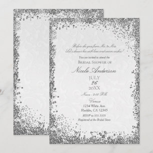 Invitation Fête de mariage Princesse Livre de contes en Damas