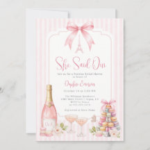 Fête de Mariage Rose Parisien