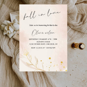 Invitation Fête de mariage "Tombez amoureux" - Élégante marié