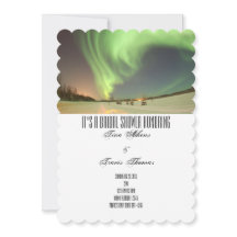 Fête de Mariée Aurores Boréales Invités