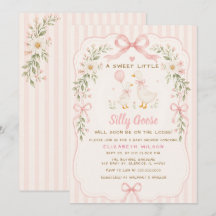 Fête de naissance de bébé fille au canard rose fle