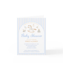 Fête de naissance de bébé garçon Cheval à bascule