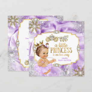 Invitation Fête de naissance de la Princesse au Carrosse Viol