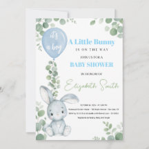 Fête de naissance de Little Bunny Eucalyptus Baby