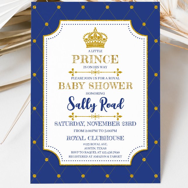 Invitation Fête de Naissance du Prince Royal (Créateur téléchargé)