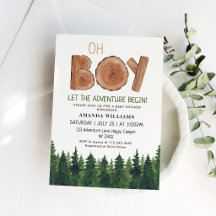 Fête de naissance garçon Rustique Bois