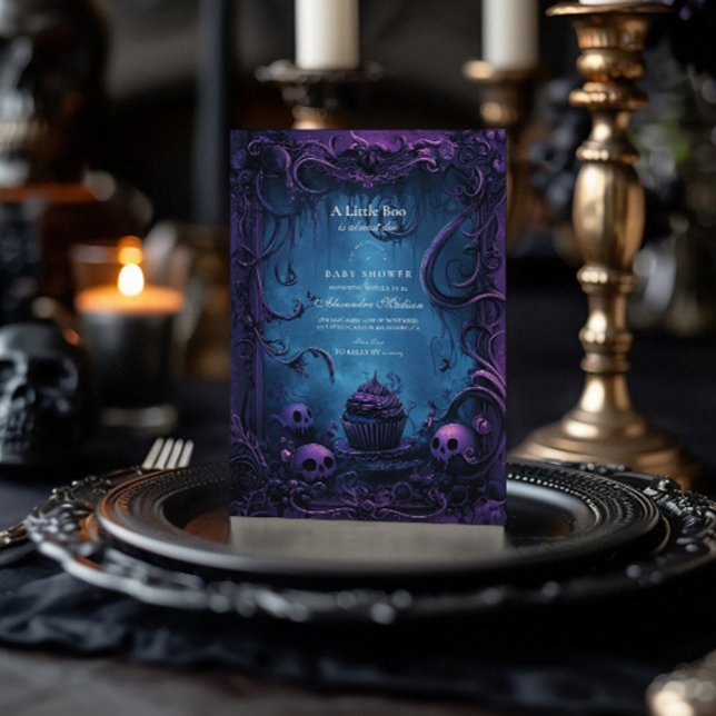 Invitation Fête de naissance Halloween Fantastique Gothique V (Créateur téléchargé)