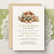 Fête de naissance Little Buckaroo Western pour béb