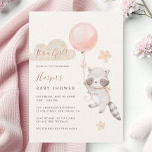 Fête de naissance ourson mignon en montgolfière aq