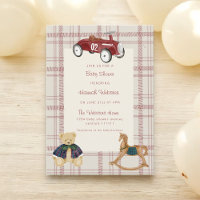 Fête de naissance Ourson Voiture Ancienne Bébé