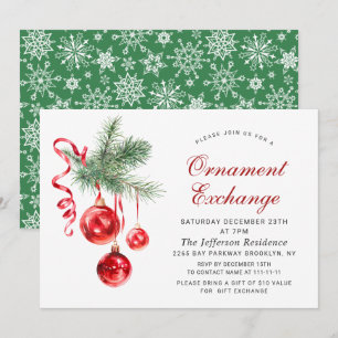 Invitation Fête de Noël