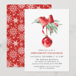 Invitation Fête de Noël
