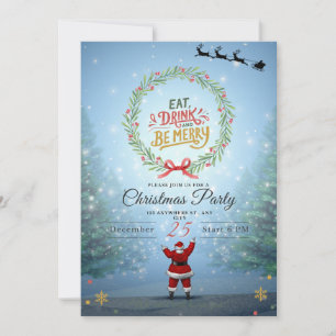 Invitation Fête de Noël