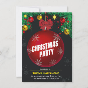 Invitation Fête de Noël