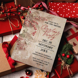 Invitation Fête de Noël
