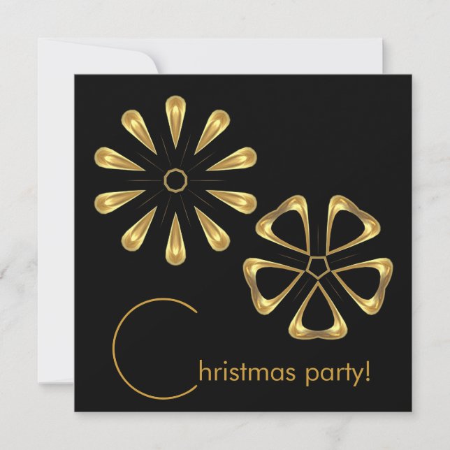 Invitation fête de noël (Devant)