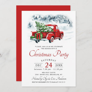 Invitation Fête de Noël