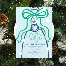 Fête de Noël au Champagne avec Ruban Vert Jingle &