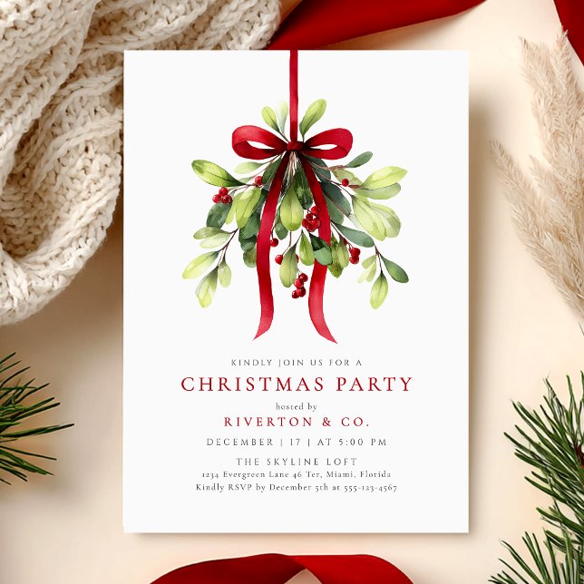 Invitation Fête de Noël aux Baies Botaniques (Créateur téléchargé)