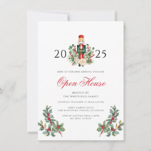 Invitation Fête de Noël Casse-Noisette Maison Ouverte