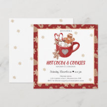 Fête de Noël Cookies et cacao
