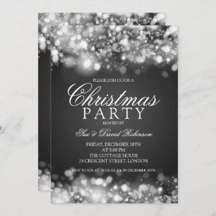 Invitation Fête de Noël d'Argent