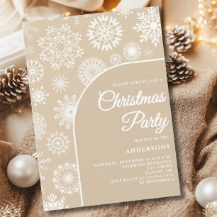 Invitation Fête de Noël de la Flèche blanche