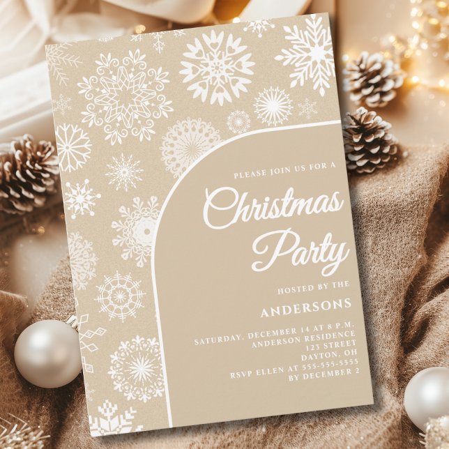 Invitation Fête de Noël de la Flèche blanche (Créateur téléchargé)