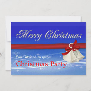Invitation Fête de Noël de l'entreprise festive