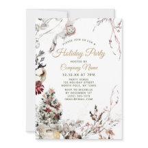 Fête de Noël de l'entreprise Forest Owl