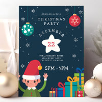 Fête de Noël de lutin mignon